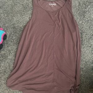 Mudd Women's Tank Top - Rich Brown